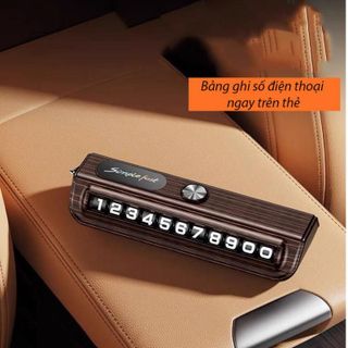 Bảng Số Simple Fast 2 in 1 Dãy Số Lăn , Búa Phá Kính Đặt Taplo Dừng Đỗ Xe