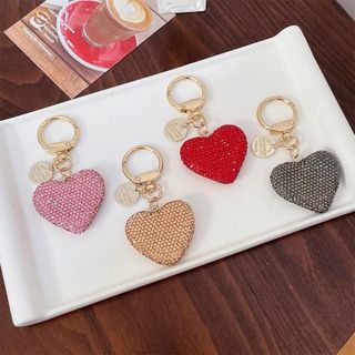 [Giá Rẻ] Móc Khóa  Hình Trái Tim Đính Đá Cao Cấp Trang Trí Túi Xách,Treo Chìa Khóa Ô Tô Xe Máy Móc Khoá Móc Chìa Khoá Pikachu