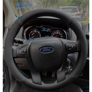 (Có Sẵn)Bọc Vô Lăng Da Nappa Mềm Cao Cấp Có Logo Hãng Xe Ô Tô – Hyundai, Toyota, Mazda, Kia, Mitsubishi, Ford