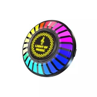 Đèn Led Light of Music Cảm Ứng Âm Thanh Nước Hoa Gắn Cửa Gió Điều Hoà Ô Tô khaihuyauto