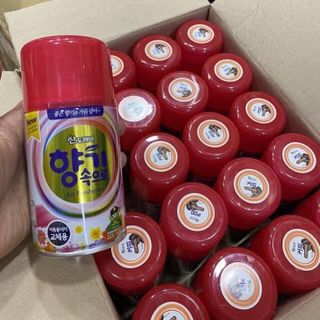 Bình Xịt Khử Mùi Ô Tô Hương Cafe Sandokkaebi Korea 300ml Hàn Quốc - Lọ Xịt Thơm Đa Năng khaihuyauto