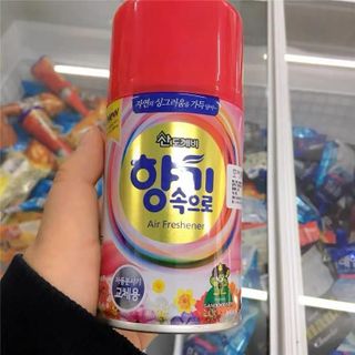 Bình Xịt Khử Mùi Ô Tô Hương Cafe Sandokkaebi Korea 300ml Hàn Quốc - Lọ Xịt Thơm Đa Năng khaihuyauto