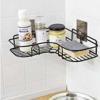 KỆ GÓC DÁN TƯỜNG NHÀ TẮM 6X26X6CM (B100)