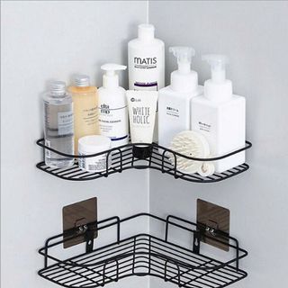 KỆ GÓC DÁN TƯỜNG NHÀ TẮM 6X26X6CM (B100)