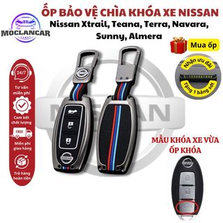 Ốp Khóa Kim Loại Phản Quang Dành Cho Xe Nissan Xtrail, Teana, Terra, Navara, Sunny, Almera Hợp Kim Kẽm Phản Quang