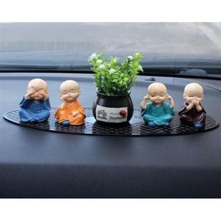 Set tượng tứ không trang trí taplo ô tô, táp lô xe hơi và bàn làm việc