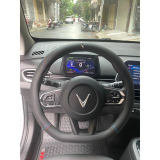 Bọc Vô Lăng Dcut Nappa Da Mềm Logo Hãng Xe ô Tô 3 Kích Thước Phù Hợp Với Nhiều Loại Xe