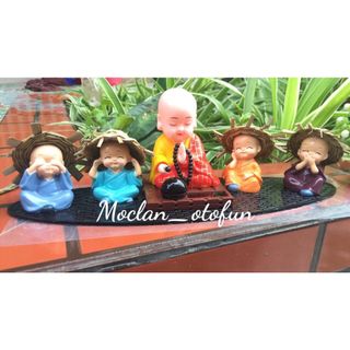 Set tượng tứ không trang trí taplo ô tô, táp lô xe hơi và bàn làm việc