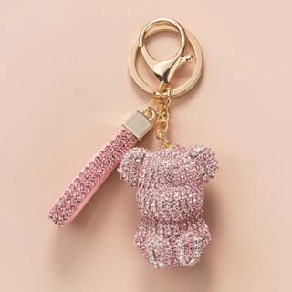 Móc Khóa Hình Gấu TEDDY Đính Đá Kim Cương - Trang Trí Balo, Túi Xách [Sẵn Kho] Móc Khoá Nam Đinh Pikachu