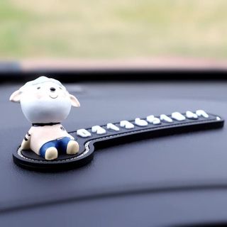 Thẻ Ghi Số Điện Thoại Trên ô Tô Mix Nhiều Hình Hoa,Gấu,Con Vật Dễ Thương