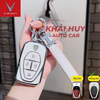( Mặt Nổi ) Ốp Chìa Khóa Xe Điện VINFASAT VF6, VF7, VF8, VF9 ,Móc Khóa VF6 VF7 VF8 VF9 Bảo Vệ Chìa Khóa Chống Trầy Xước