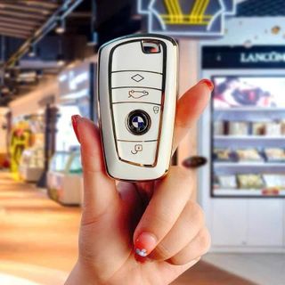 Ốp Khóa Nhựa TPU Bảo Vệ Chìa Khóa B.M.W 525i Chất Liệu TPU Mềm Dẻo Ôm Sát Khoá Xe Hàng Cao Cấp