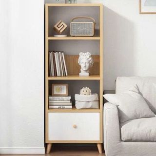 KỆ SÁCH ĐỨNG 3 TẦNG DECOR PHÒNG KHÁCH (50x25x93cm)