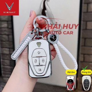 ( Mặt Nổi ) Ốp Chìa Khóa Xe Điện VINFASAT VF6, VF7, VF8, VF9 ,Móc Khóa VF6 VF7 VF8 VF9 Bảo Vệ Chìa Khóa Chống Trầy Xước