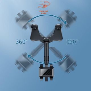 Giá đỡ điện thoại ô tô kẹp gương chiếu hậu trên xe hơi xoay 720 độ chống rung treo đa điểm chỉnh góc nhìn đa hướng(hot) Phụ Tùng Phụ Tùng