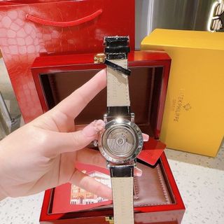 SĂN ĐỒNG HỒ NAM TRUNG CẤP  PATEC DÂY DA MẶT SỐ VẠCH MÁY CƠ