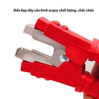 Bộ 2 dây câu bình ắc quy xe ô tô chịu tải 2000AMP Dài 4 Mét - Sản phẩm cứu hộ đa năng