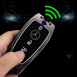 Ốp Chìa Khóa Xe Dành Cho Nhiều Loại Xe Mercedes GLC - ACES Đời Mới - Mercedes Benz C-Class Dài Cũ - Ngắn Chất Liệu Hợp Kim Cao Cấp