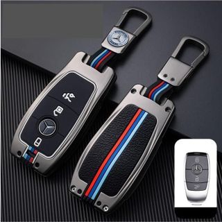 Ốp Chìa Khóa Xe Dành Cho Nhiều Loại Xe Mercedes GLC - ACES Đời Mới - Mercedes Benz C-Class Dài Cũ - Ngắn Chất Liệu Hợp Kim Cao Cấp
