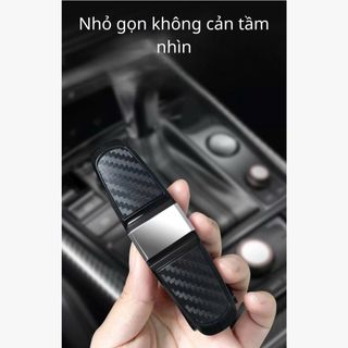 Kẹp Giữ Mắt Kính Xoay 180 Độ - Kẹp Treo Kính Trên Ô Tô - Kẹp Cài Thẻ Tiện Lợi Trên Xe Hơi