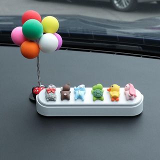 Set 6 con vật dễ Thương Trang trí Bảng ghi số Điện thoại,Trang Trí Bảng Điều Khiển Trung Tâm ô tô.