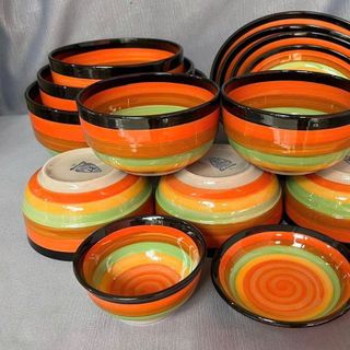 TÔ SỨ CẦU VỒNG HÀN QUỐC SIZE 6 - 15CM (T40)