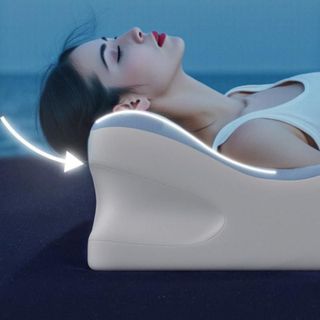 Gối Tình Yêu Memory Foam - Gối Công Thái Học Giảm Đau Vai Gáy, Ngủ Ngon, Nằm Sấp Đọc Sách Thư Giãn