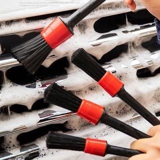 Bộ 5 Chổi Cọ Vệ Sinh Xe Máy Ô Tô Đa Năng Cọ Rửa Khoang Máy, Mâm Xe, Nội Thất Ô Tô