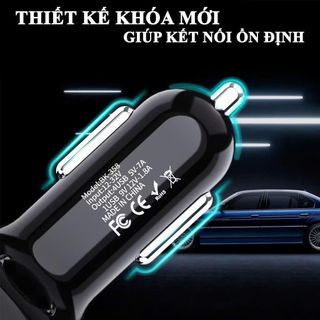 Tẩu Sạc Điện Thoại Nhanh 4 Cổng USB.QC 3.0. PD20W Có Đèn Led Cho Xe Hơi Phụ Kiện