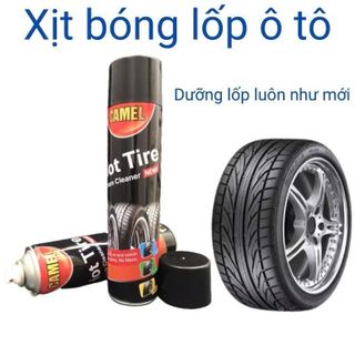 Chai Xịt Bóng Lốp Xe Dưỡng Đen Lốp Xe Chai Xịt Đánh Bóng Làm Sạch Lốp Xe, Bảo Vệ Vỏ Lốp