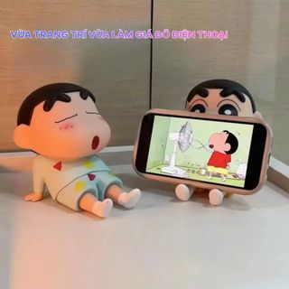 Mô Hình Shin Hoạt Hình Cute – Trang Trí Taplo, Đuôi Xe Ô Tô & Giá Đỡ Điện Thoại Mini