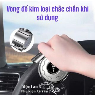 Thiết bị con quay 360 độ trợ lực vô lăng xe hơi ô tô cao cấp dễ dàng thao tác,tay quay trợ lực (có 3 màu)
