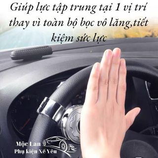 Thiết bị con quay 360 độ trợ lực vô lăng xe hơi ô tô cao cấp dễ dàng thao tác,tay quay trợ lực (có 3 màu)