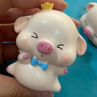 Bộ Set Trang Trí Taplo Ô Tô Heo Hồng Siêu Dễ Thương Dùng Cho Bàn Làm Việc Góc Học Tập Phụ Kiện Nội Thất