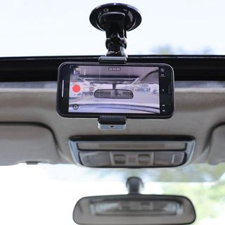 Giá đỡ điện thoại GOPRO hít cửa quay video, xem maps trên ô tô, gắn taplo kính kẹp cực chắc chắn