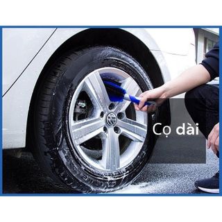 Dụng Cụ Bàn Chải Vệ Sinh Bánh Xe Lazang Màu Xanh Vệ Sinh Bánh Xe Chuyên Nghiệp khaihuyauto