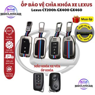 Ốp Khóa Kim Loại Cao Cấp Xe Ô Tô Lexus CT200h GX400 GX460 Dáng Thể Thao Bảo Vệ Chìa Khóa Chịu Va Đập Tốt