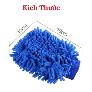 Găng Tay Rửa Xe San Hô Cao Cấp – Sợi Bông Microfiber Mềm, Siêu Thấm, Lau Chùi Ô Tô Xe Máy Đa Năng