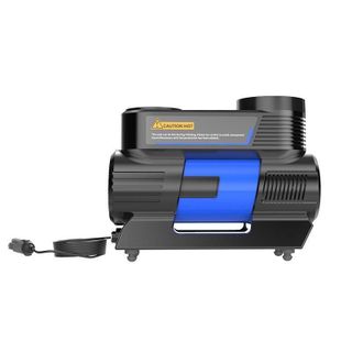 Bơm mini 12V - Bơm 1 xi lanh Air Compressor - ATJ-6388 cắm tẩu, đồng hồ cơ điện tử tự ngắt