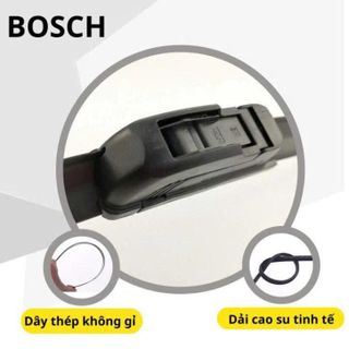 Bộ 2 Gạt Mưa Ô Tô VINFAST VF5 | Lưỡi Silicon Thân Mềm – Không Xương – Gạt Sạch Nước