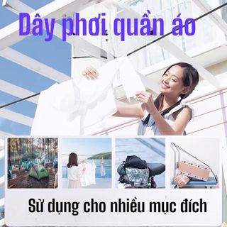 Dây phơi quần áo trong ô tô dài