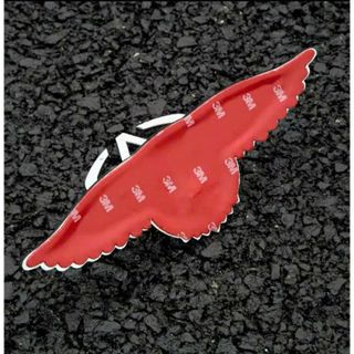 Decal Trang Trí Logo Cánh Chim 3D Gắn Mui Xe Hơi Nhãn Dán