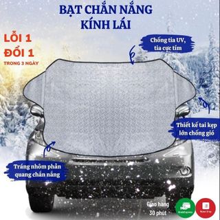 Bạt che nắng kính lái ô tô - Cách nhiệt chống nóng hiệu quả
