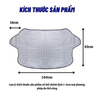 Bạt che nắng kính lái ô tô - Cách nhiệt chống nóng hiệu quả