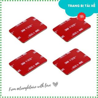 Băng dính 3M 2 mặt siêu bám dính miếng 50mm x 30mm x1mm VBH gắn các vật dụng lại với nhau băng keo 3m gắn đồ camera-BD3M