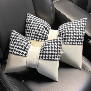 Bộ Lót Ghế Ô Tô Hình Nơ Sang Trọng – Lót Ghế Xe Hơi Cao Cấp, Mềm Mịn, Trang Trí Nội Thất Khaihuyauto