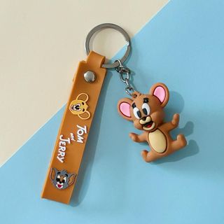 Móc Khóa ô tô xe máy Minion ,Tom,JerryNgịch Ngợm Đáng Yêu Nhiều Mẫu Dễ Thương Phụ Kiện Túi Xách, Balo, Cặp Xách Cute Móc Chìa Khoá Móc Khoá Women Nữ Silicon