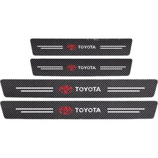 Set 8 miếng chống trầy bậc cửa ô tô-TOYOTA-dành cho xe Fortuner và innova bản siêu rộng 10cm