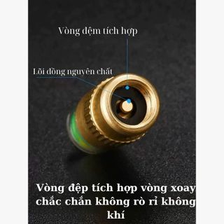 (NEW) Nắp Chụp Van Cảm Biến Xe Ô Tô Áp Suất Lốp Theo Dõi Độ Căng Của Lốp Chất Liệu Lõi Đồng Titan