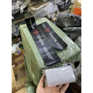 Set 8 miếng chống trầy bậc cửa ô tô-TOYOTA-dành cho xe Fortuner và innova bản siêu rộng 10cm